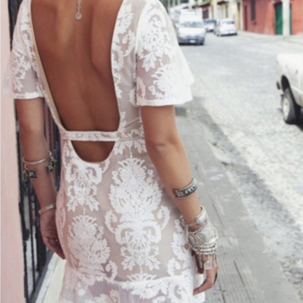 For Love and Lemons San Marco Mini Dress - Picture 3 of 4